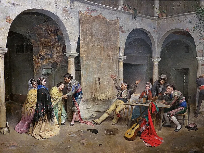 1844-José Denis Belgrano - Dopo la corrida